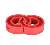 2pz Cuscino Paraurti Ammortizzatore TPE Car Shock Absorber Buffer Spring Bumper Cushion Rosso Tipo A-F(F)