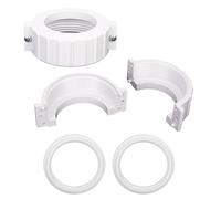 2pz Dado Diviso per Vasca Idromassaggio, Dado Diviso per Spa Con Vite e O-Ring Raccordo Riscaldatore di Ricambio Gruppi Riscaldatore con Dado Diviso per la Riparazione del Costruttore della Spa