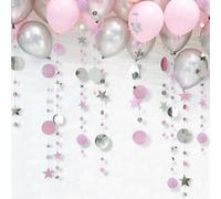 2Pz Decorazione Per Matrimonio E Compleanno Bandiera A Filo A Stella