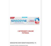 2pz Dentifricio Sensodyne Sensibilità & Gengive per fastidi gengivali 75ml