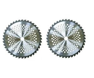 2pz DISCO 40 DENTI PER DECESPUGLIATORE TUNGSTENO WIDIA GLOBEX 255 MM