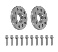 2pz Distanziali 15mm for Audi A3 A4 A6 A8 5x112 5x100 Lega Alluminio 6061