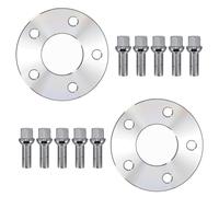 2pz Distanziali 5mm Lega Alluminio for BMW 5er G30/G31 5x112 2017- Bulloni