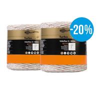 2Pz- Filo Vidoflex Turboline Plus 9 Gallagher Per Bestiame, Pecore e Gatti 2X100