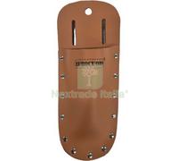 2PZ FODERO FORBICE POTA RIVETTATO CUOIO CM 9X31: