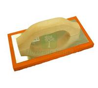 2PZ FRATTONE IN SPUGNA ARANCIO MANICO LEGNO CM.23,5X10,5:
