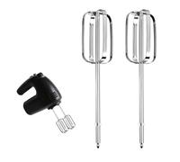 2pz Fruste per Frullatore a Immersione Compatibili con BLACK & DECKER, Ricambio Frusta Frullatore Universali in Acciaio Inossidabile per Cucina e da Forno