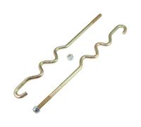 2pz Golf Carrello Batteria Tieni Giù Asta S a Forma di Bullone e Dado 103357701