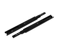 2pz Guide Scorrevoli Per Cassetti 3-Sezione Cuscinetto Sfera Cursori 12" 35mm