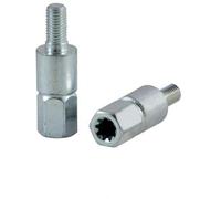 2PZ INSERTO X COPPIA CONICA DECESPUGLIATORE DENTI 9