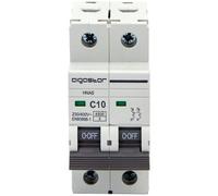 2PZ INTERRUTTORE MAGNETOTERMICO 2 POSTI AIGOSTAR 2P VOLT 230 A 10 KA 4,5 BIPOLARE