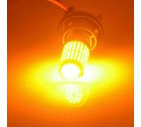 2Pz Lampadina LED Amber Canbus Error 7440 T20 144SMD Chrome