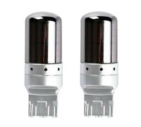 2Pz Lampadina LED Amber Canbus Error 7440 T20 144SMD Chrome