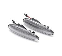 2pz LED Indicatori laterali ripetitori indicatori di direzione luci ambra lampeggiante indicatore laterale compatibile con Fiat Marea Croma II Palio Albea Strada Euro Spec Bravo e Brava HGT