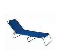2PZ LETTINO SEDIA SDRAIO KATIA COLORE BLU AVION ACCIAIO MARE,GIARDINO,SPIAGGIA