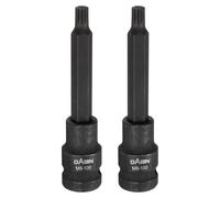 2pz M8 12pt socket 100mm 1/2" nero