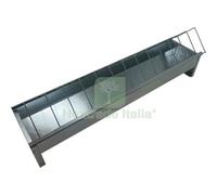 2PZ MANGIATOIA AVICOLI A BARRETTA ACCIAIO ZINCATO CM 75: