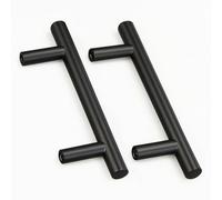 2Pz maniglie in acciaio inossidabile per tirare le pomelli per mobili Con viti Usato per la decorazione domestica della cucina mobilia del gabinetto del cassetto Distanza centrale tra i fori 96 mm