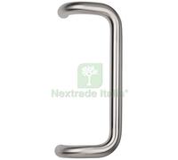 2PZ MANIGLIONE INOX SATINATO ART.3B30 MM.350: