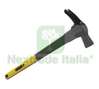2PZ MARTELLO DA CARPENTIERE CON MAGNETE E MANICO IN FIBRA DI VETRO GR.300 MANIC: