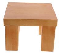 2Pz Mini Panchetta Khaki in Legno Per Decorare E Oggetti