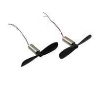 2PZ Motore DC Coreless 6x14mm per Elicottero per fai da Te 3.7-4.2V con Set