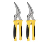 2pz Multifunzione Elettricista Forbici 8" con Nero Giallo Maniglia