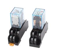 2PZ MY2N-J AC 24V bobina 8P DPDT elettromagnetico relè potenza con base presa