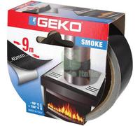2PZ NASTRO ALLUMINIO EMMESMOKE GEKO NERO CM 4 MT 9: