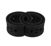 2pz Nero Auto Bobina Molla Paracolpi Gomma Paracolpi Universale A+ Tipo