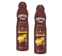 2pz Olio solare secco spray SPF10 Hawaiian tropic protective 180ml