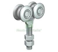 2PZ OMGE CARRELLO A 4 RUOTE (ART.253) MM.54: