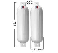 2PZ PARABORDI OSCULATI SERIE OG BIANCO