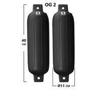 2PZ PARABORDI OSCULATI SERIE OG NERO