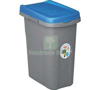 2PZ PATTUMIERA IMMONDIZIA ECO SYSTEM STEFANPLAST BLU LT 15 CM 33X22 H.CM 41: