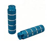2pz per punte Colonna Piede Bicicletta Alluminio 100x28mm per Assale Anteriore