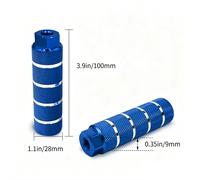 2pz per punte Colonna Piede Bicicletta Alluminio 100x28mm per Assale Anteriore