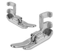 2pz Piedino Premistoffa per Macchina da Cucire, Dritto Piedino Premistoffa per Punto Accessori per Macchina da Cucire Compatibile con Singer Brother Janome Juki Gambo Basso Macchine da Cucire