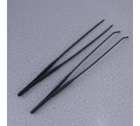 2Pz Pinzette diritte e storte in acciaio inossidabile Pinze per piante