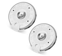 2pz Pitch Pipe a 13 Toni, Alta Sensibilità Scala Cromatica C-C Accordatore Diapason Accessori per l'Accordatura Musicale per Chitarra Basso Violino Violoncello Ukulele Cantanti e Altro Ancora
