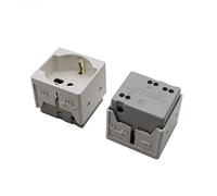 2PZ Presa Shuko Frutti bianco compatibile con Gewiss system