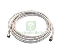 2PZ PROLUNGA TV CAVO COAX CON CONNETTORI "F" + O RING MT.2 ART.31090: