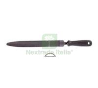 2PZ RASPE "CABINET" MEZZE TONDE CON MANICO PLASTICA 8" MM.200 TAGLIO BASTARDO: