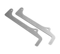 2pz Ruote Raschietto Posteriori in Acciaio per Rasaerba Modelli 320420330X430X45