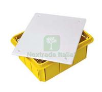 2PZ SCATOLA DI DERIVAZIONE DA INCASSO CON COPERCHIO IP40 MM.198X152X70 (1616):