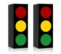 2pz Scatole Bomboniere Semaforo,Creative Semaforo Centrotavola Tavolo Semaforo per Ragazze Ragazzi Decorazioni per Feste di Compleanno a Tema Auto