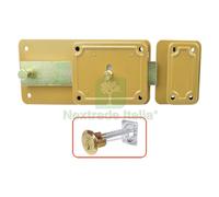2PZ SERRATURA FERROGLIETTO 'P CS' P50 5 MANDATE E40 DX SCROC.45Â°INCORP.: