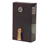 2PZ SERRATURA VERTICALE DA APPLICARE ART. 185 E 45 - lunghezza mm 70 Dx