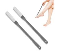 2pz Spazzole Pulizia Delle Dita Dei Piedi, Spazzola Morbida Silicone Pulizia Delle Fessure Delle Dita Dei Piedi Manico Lungo Spazzole Asciugamani Dita Dei Piedi Anziani Donne Incinte(Grigio)