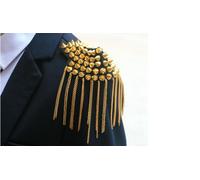 2Pz Spilla Spallina Punk Gotica Con Frange Vintage Fai Da Te Costume